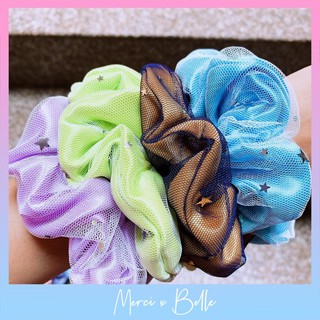 Dây Cột Tóc Vải Scrunchies Lụa