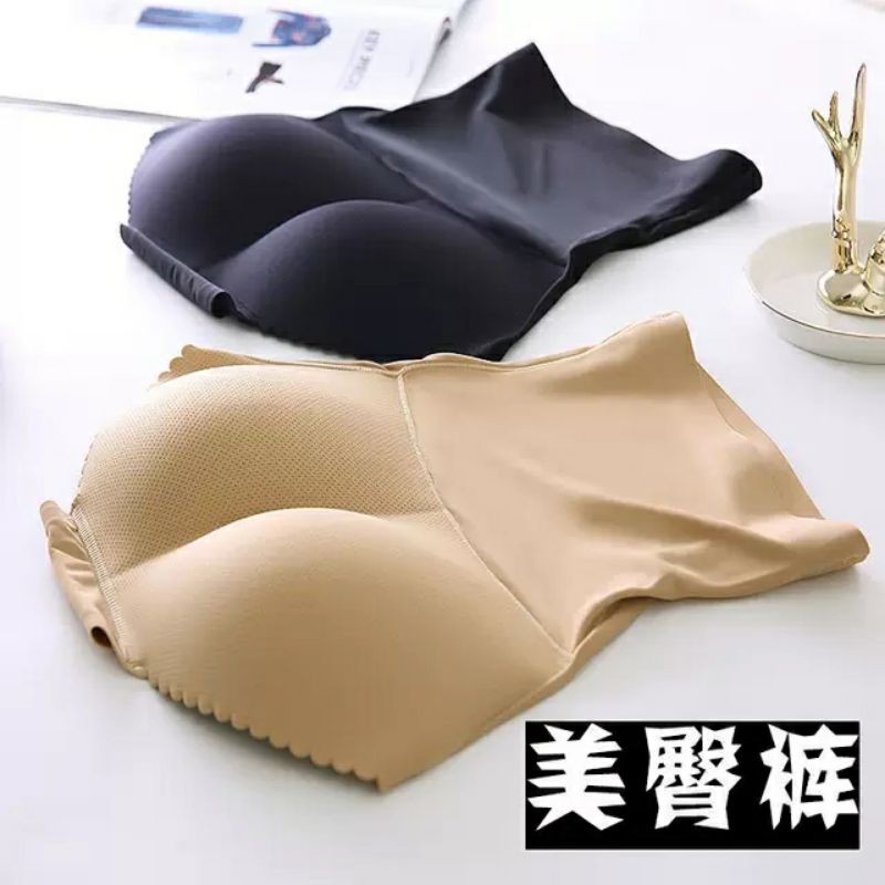 Quần độn mông cạp cao liền đệm,su thông hơi thoáng mát, tạo đường cong tự nhiên gợi cảm