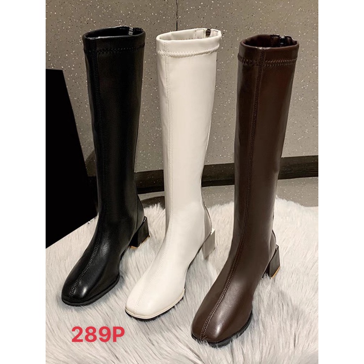 XẢ KHO (S165) Bốt đùi nữ gót 5 phân lót lông (mã 188 - bốt đùi)