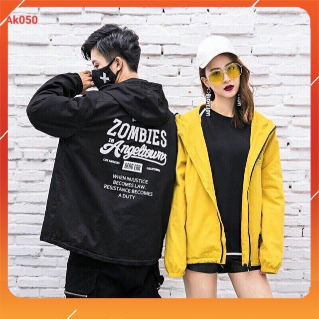 Áo Khoác Dù Zoombie Hàng Xịn