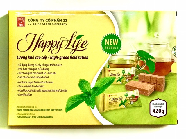 Lương Khô Ăn Kiêng Happy Life - Lương Khô QĐ