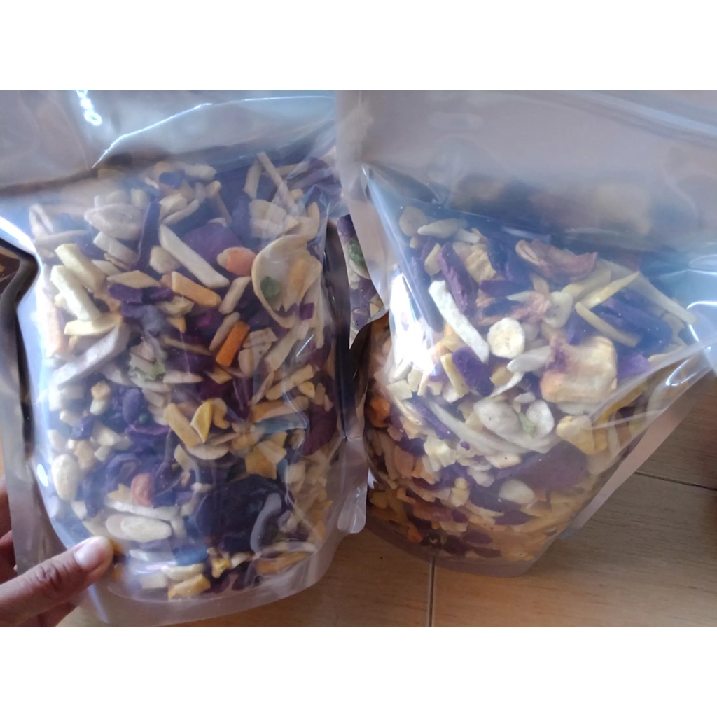 1kg Thập cẩm sấy 100% thành phần thiên nhiên, thơm ngọt, không hóa chất, phẩm màu, đảm bảo vệ sinh an toàn thực phẩm