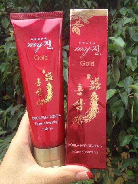 Sữa rửa mặt sâm đỏ hàn quốc