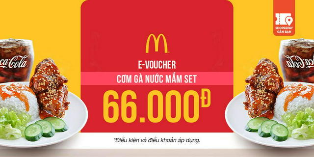 E-Voucher McDonald's Cơm Gà Nước Mắm Set