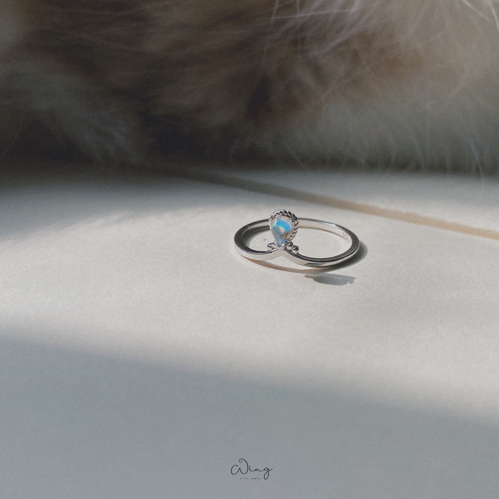 Nhẫn Mermaid Drops - Trang sức bạc The Wing Silver
