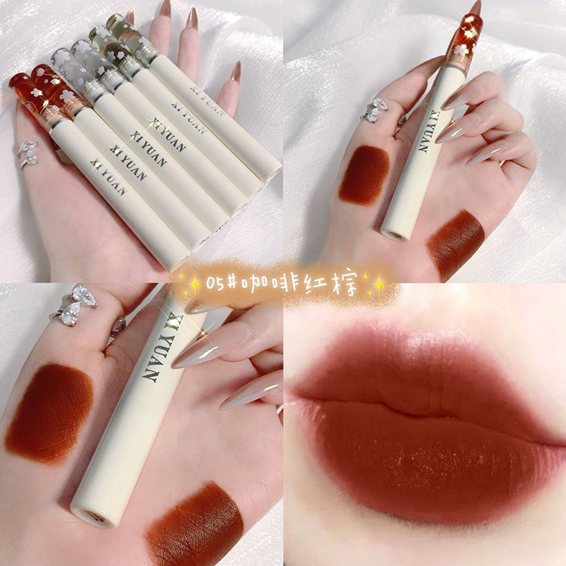 (Hàng Mới Về) Son Môi Nhung Mịn Màu Đẹp Cá Tính Cho Nữ | BigBuy360 - bigbuy360.vn