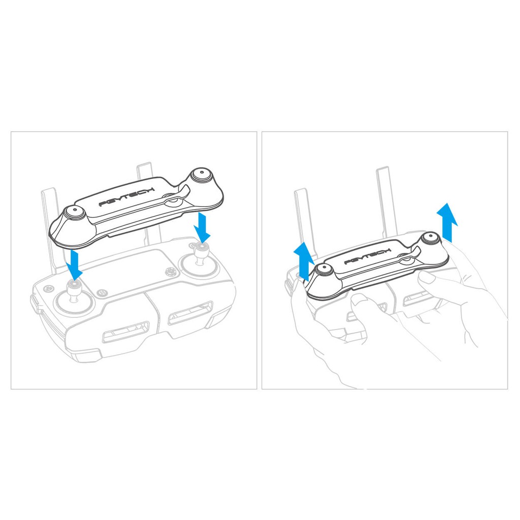 Chụp bảo vệ joystick Mavic 2 – PGYTECH - Hàng chính hãng - Bảo vệ bộ điều khiển khỏi va đập, hỏng hóc