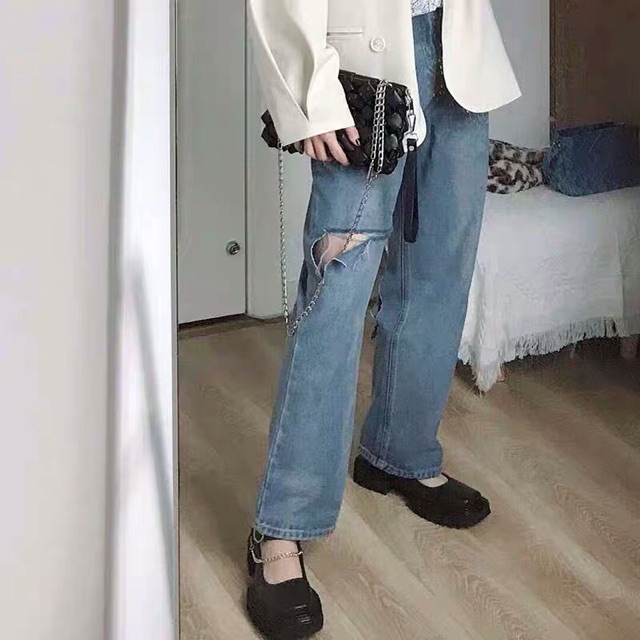 Giày oxford dây xích mũi vuông cực chất | BigBuy360 - bigbuy360.vn