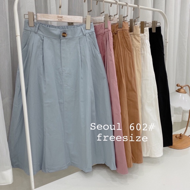 Chân váy thô xoè basic Ms2647