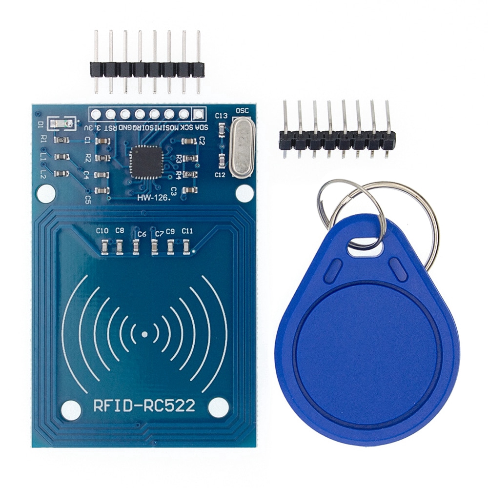 Mô Đun Rfid Rc522 Mhz 6cm Kèm Bảng Mạch Arduino