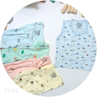 Áo ba lỗ thun cotton lạnh cho bé