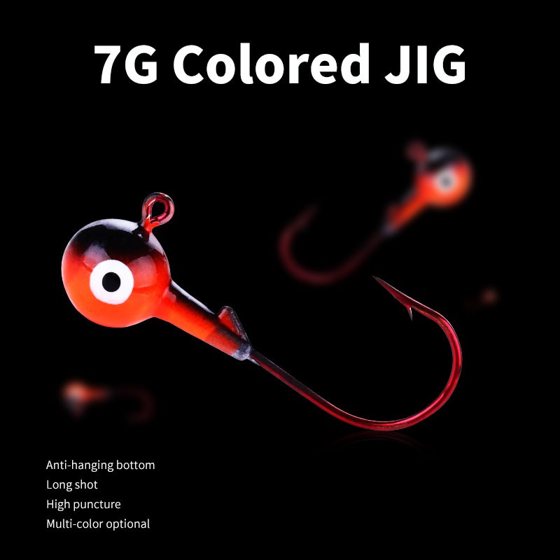 Bộ 5 Lưỡi Câu Cá Hengjia 7g thiết kế tiện dụng câu cá ngoài trời