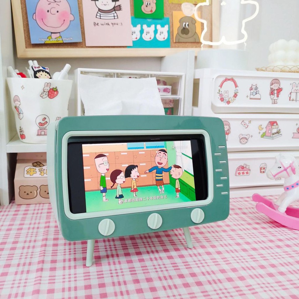 Hộp Đựng Khăn Giấy Hình TV - DC1079