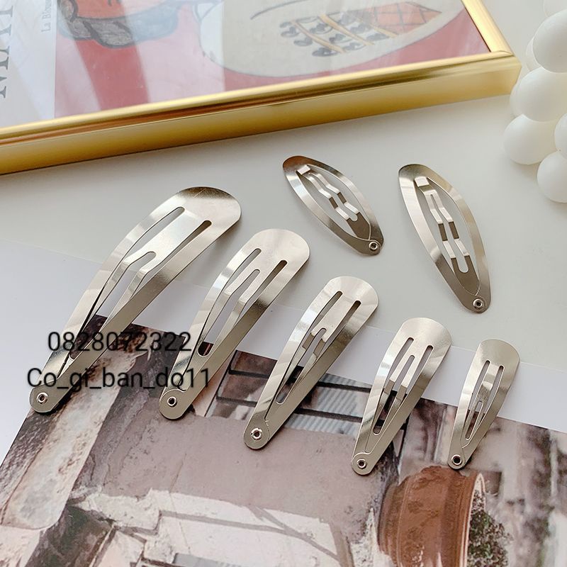 Phôi Kẹp Bấm Giọt Nước Làm Kẹp Handmade.