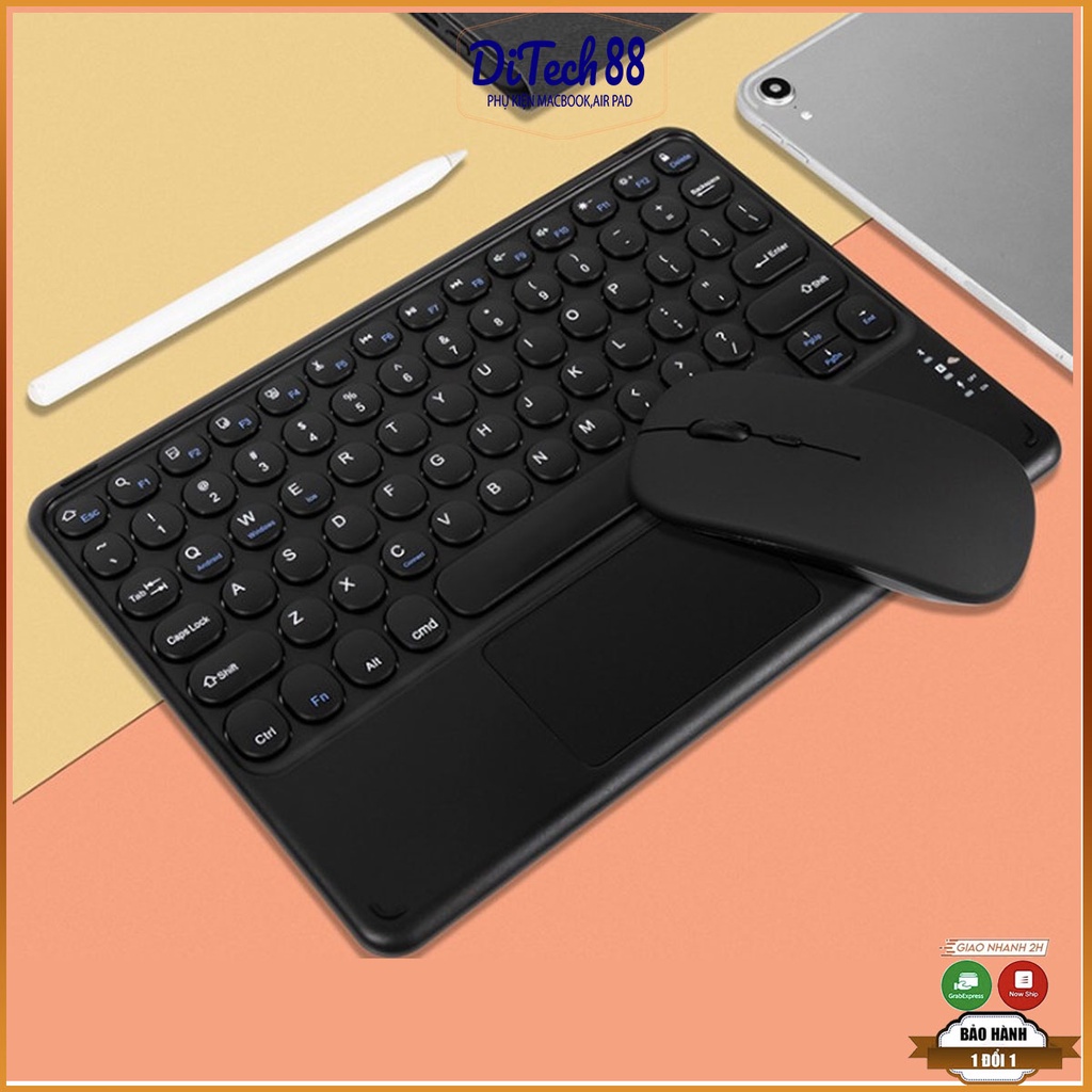 Bàn Phím Bluetooth kèm Chuột bluetooth 10 Inch Cho tablet táo tablet,Bàn phím ko dây