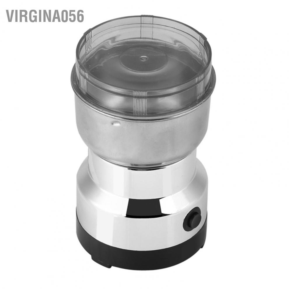 Virgina056 220V Electric Stainless Steel Grinding Coffee Bean Milling Machine Home Office HM-8300