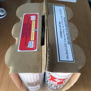 Combo bia 06- Beck’s ICE hộp 6 lon 330ml