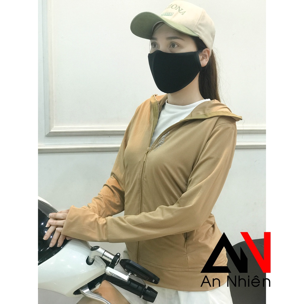 áo chống nắng nữ 2 lớp thun thông hơi
