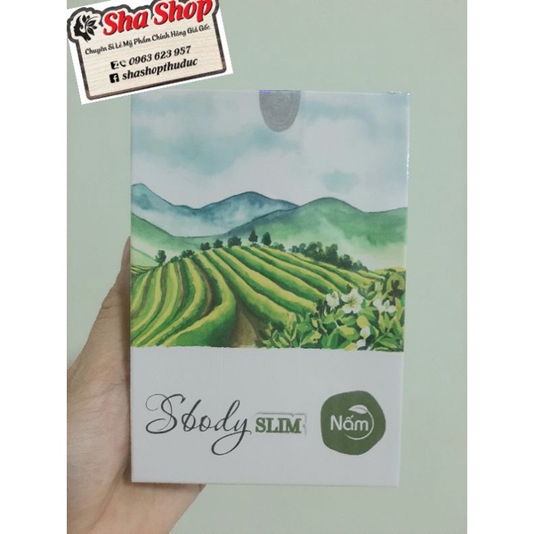 30viên Giảm cân Sbody Slim nấm chính hãng