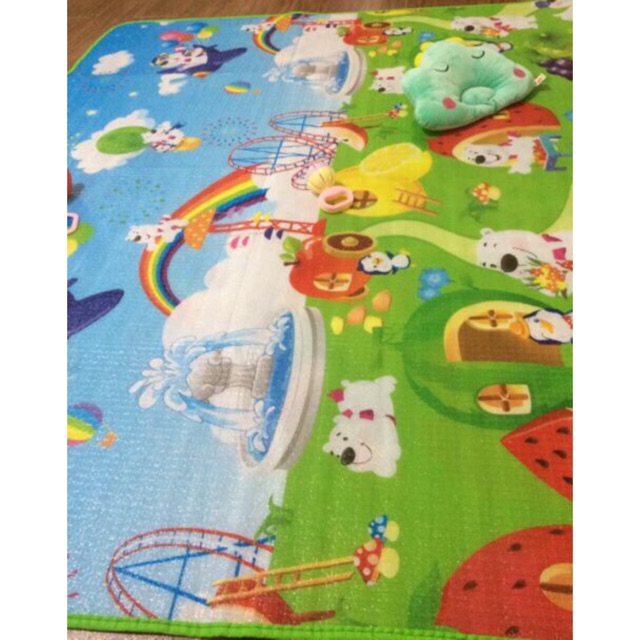 THẢM CHƠI 2 MẶT MABOSHI BABY CHO BÉ SIZE 1M8X2M.VD