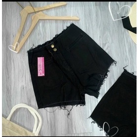 Quần short kaki 2 nút kiểu tua rua đẹp cá tính ly