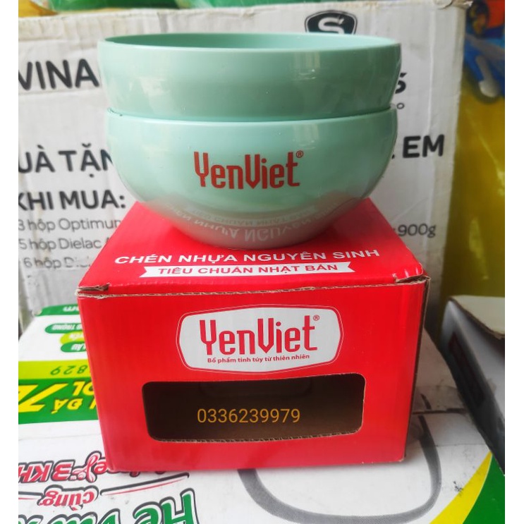 SET 2 CHÉN NHỰA, BÁT ĂN INOCHI 415ML CHO BÉ - hkm Yến Việt