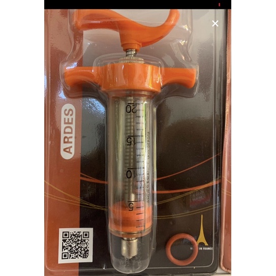 Hàng chính hãng xilanh ardes 20cc  sản phẩm chịu lực, chịu nhiệt cao đến 125oC