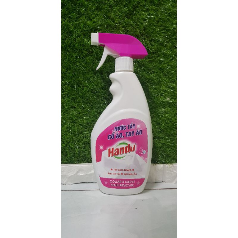 Nước tẩy cổ áo hando 500ml siêu sạch