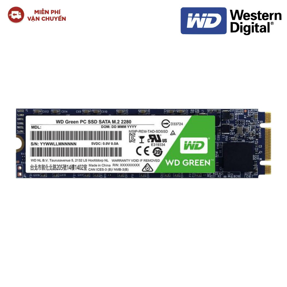 Ổ cứng SSD Western Digital WD Green 240GB M.2 2280 SATA 3-WDS240G2G0B | WebRaoVat - webraovat.net.vn