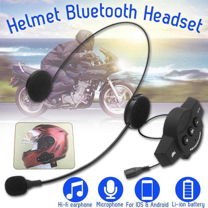 Tai nghe Bluetooth gắn mũ bảo hiểm xe máy