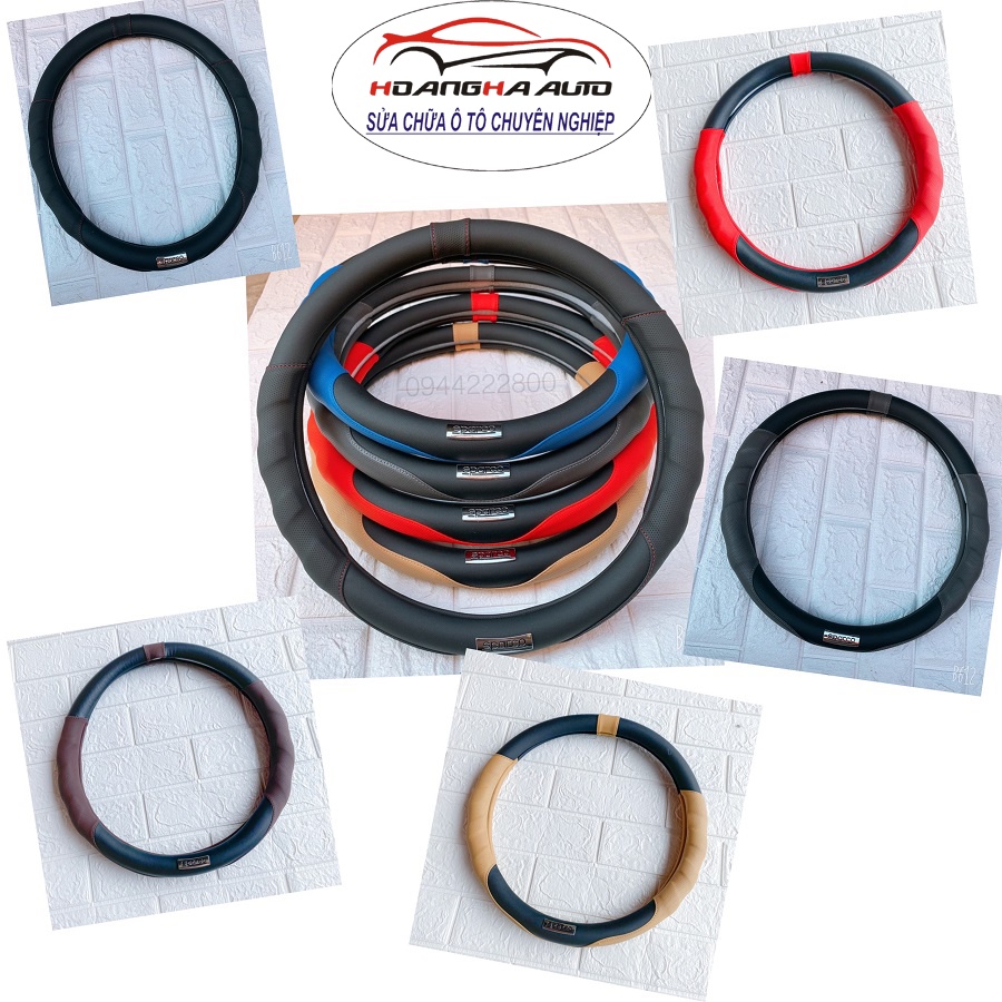 Bọc vô lăng oto SPARCO dành cho tất cả các dòng xe - Bọc vô lăng cao cấp chất lượng tốt phong cách thời trang, lịch lãm