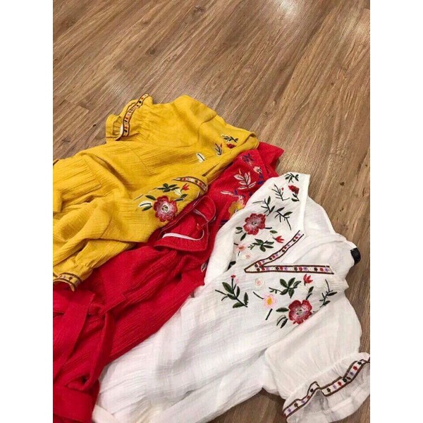 Đầm maxi thêu Giá 230k