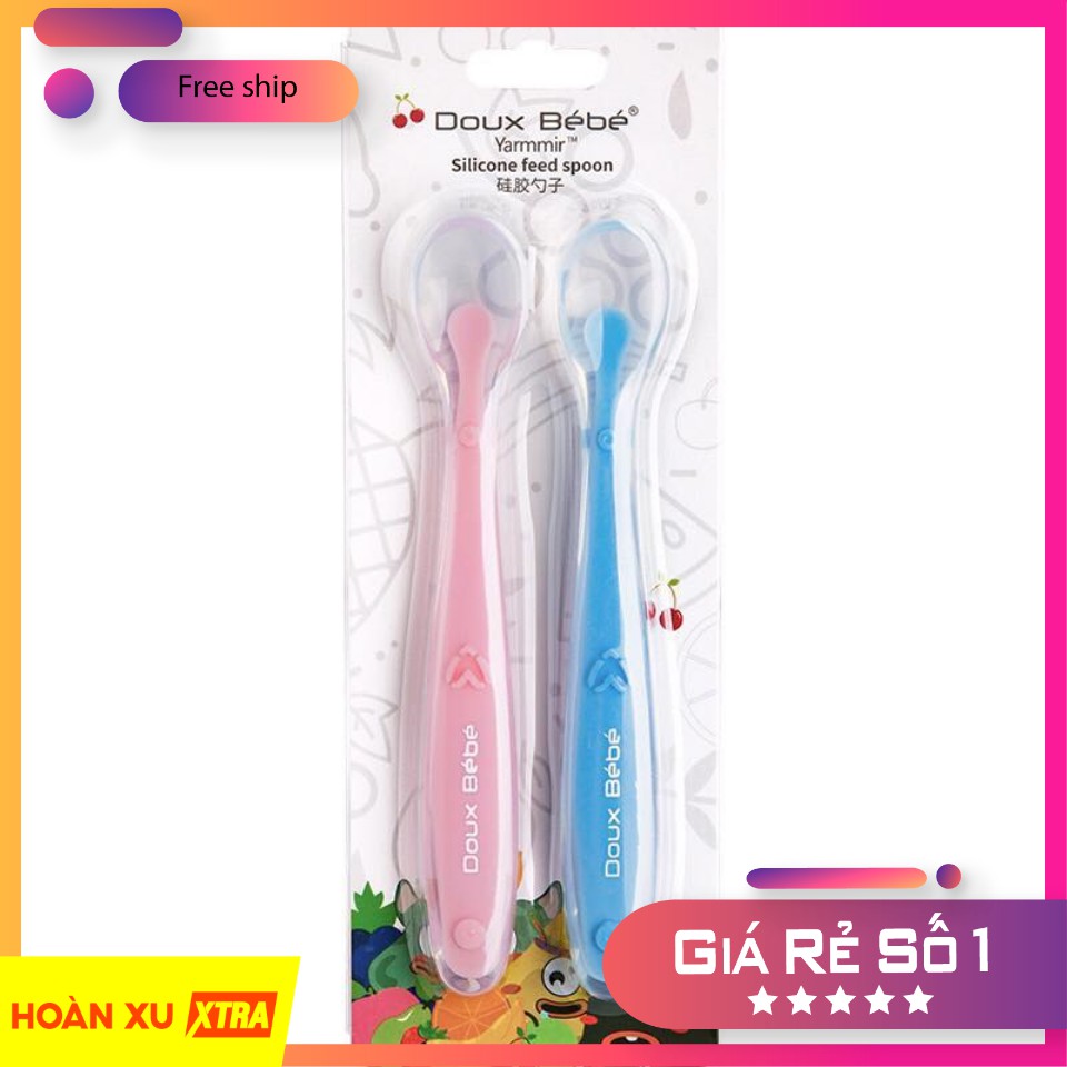 Set 2 thìa ăn dặm Doux Bebe