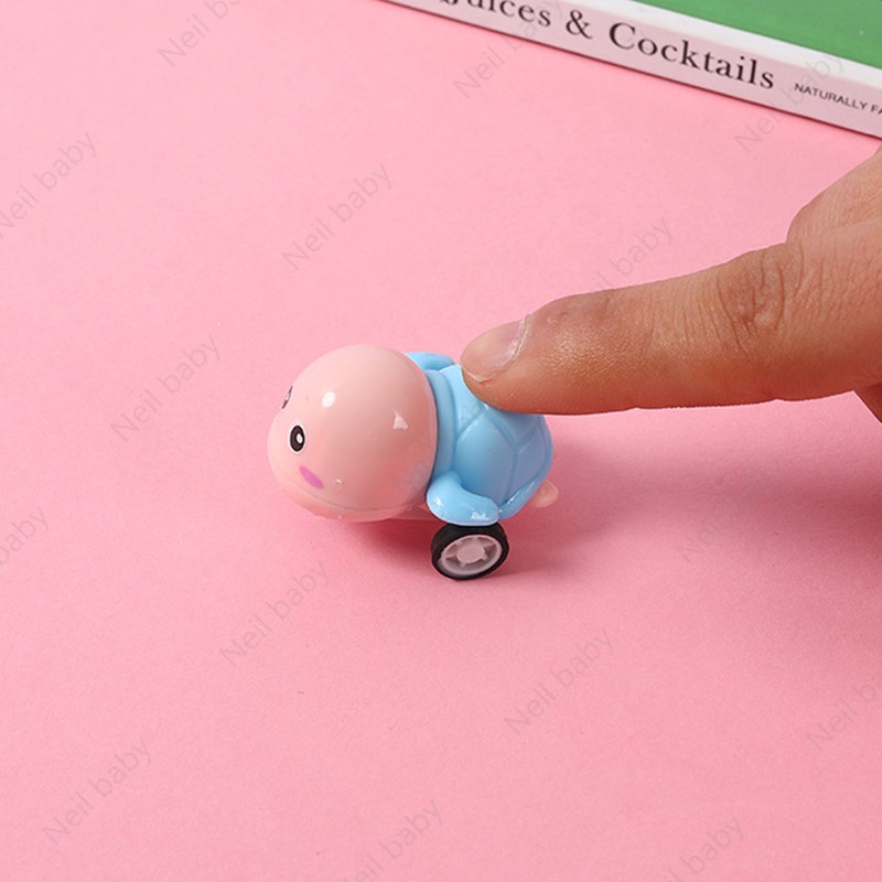 Động vật mini kéo xe lại, đồ chơi nhỏ sáng tạo hoạt hình, đồ chơi giáo dục trẻ em, xe đồ chơi giải quà tặng mẫu giáo