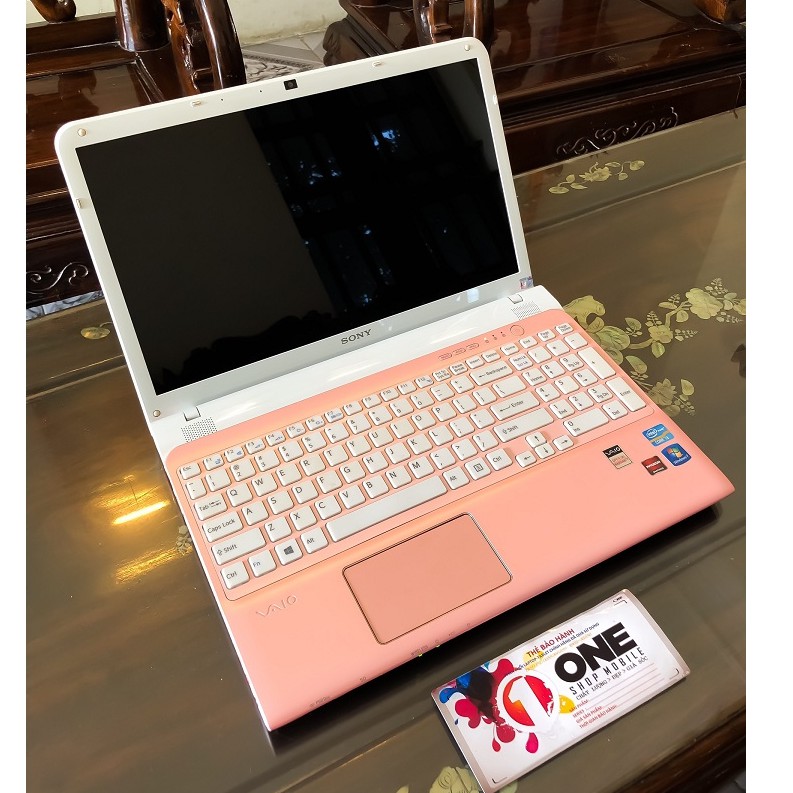 [ Siêu phẩm - Siêu Quyến Rũ ] Laptop Sony Vaio SVE15115EGP Pink cực đẹp, Core i5 3210M , Ram 8Gb , SSD 256Gb .