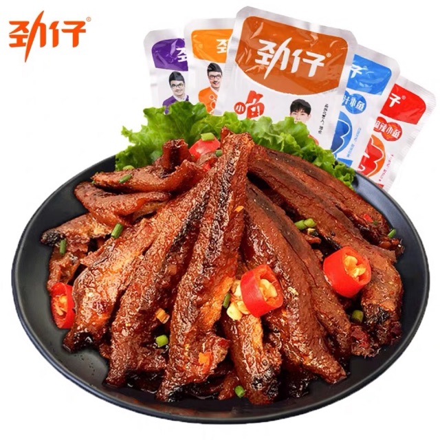 Combo 10 gói cá cơm tẩm ngũ vị siêu ngon 55k, hàng có sẵn,