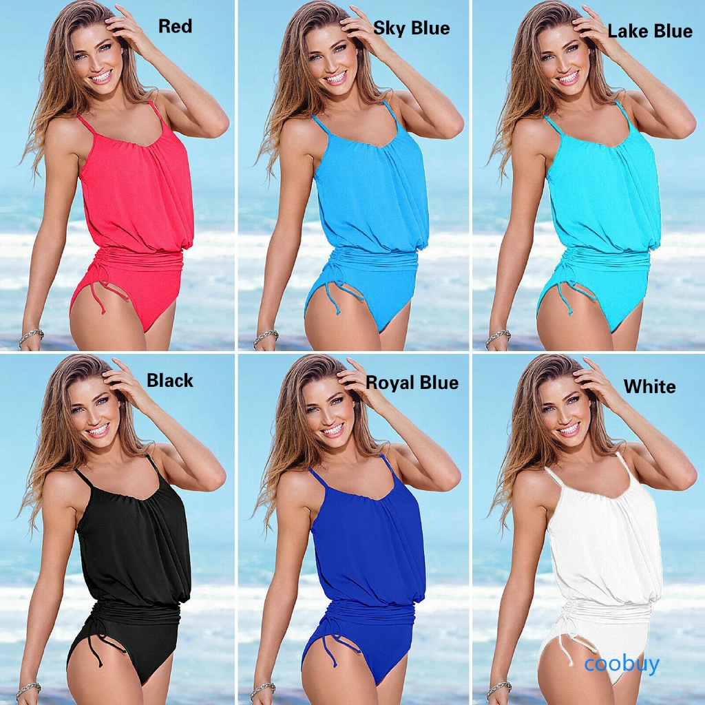 Đồ bơi liền thân thắt dây eo cho nữ | BigBuy360 - bigbuy360.vn