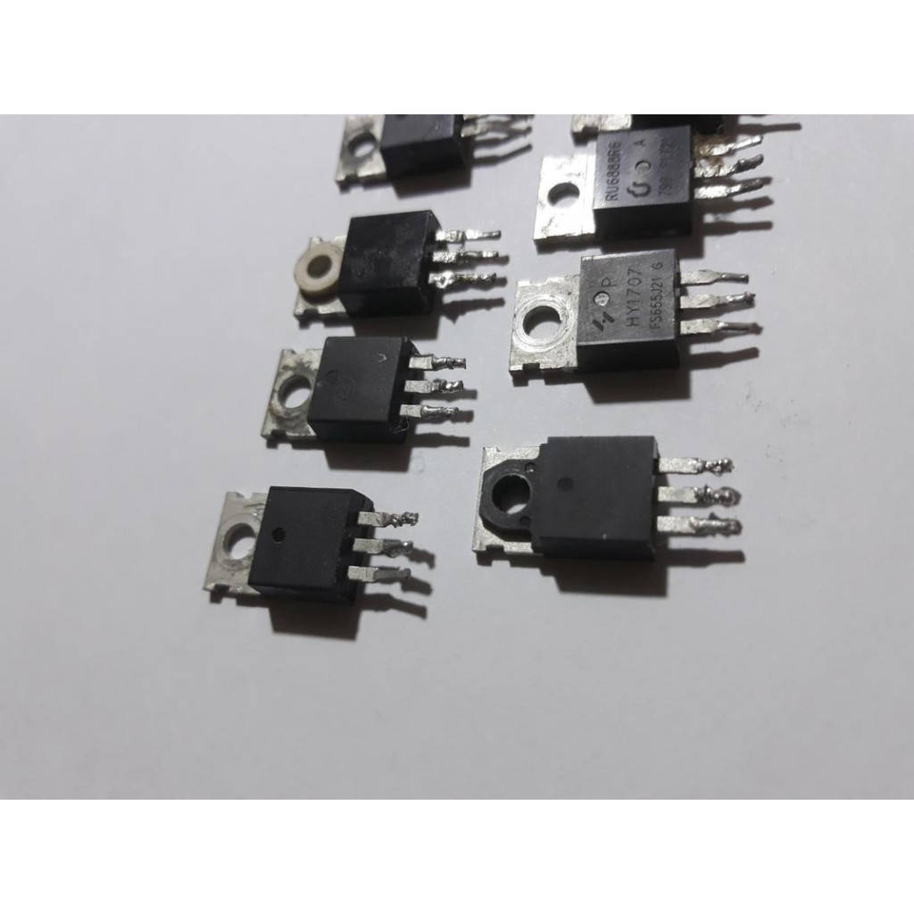 Combo 10 mosfet Kênh N - Mosfet xe điện  80nf70-HY1707-SF7510-RU6888-K4145-NCE190-FBM100N80-75N75-SEM742C