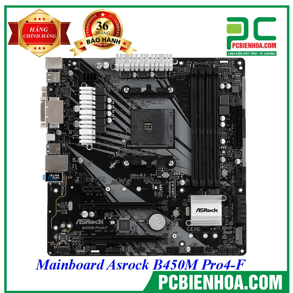 Mainboard Asrock B450M Pro4-F