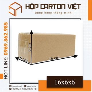 16x6x6 Thùng carton đóng hàng