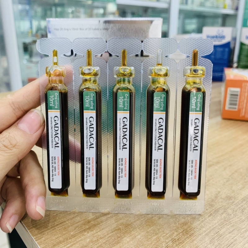 Gadacal - Cho Người Thiếu Vitamin Và Khoáng Chất Tăng Cường Sức Đề Kháng