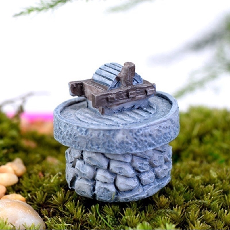 Đồ trang trí đá mài mini trang trí sân vườn