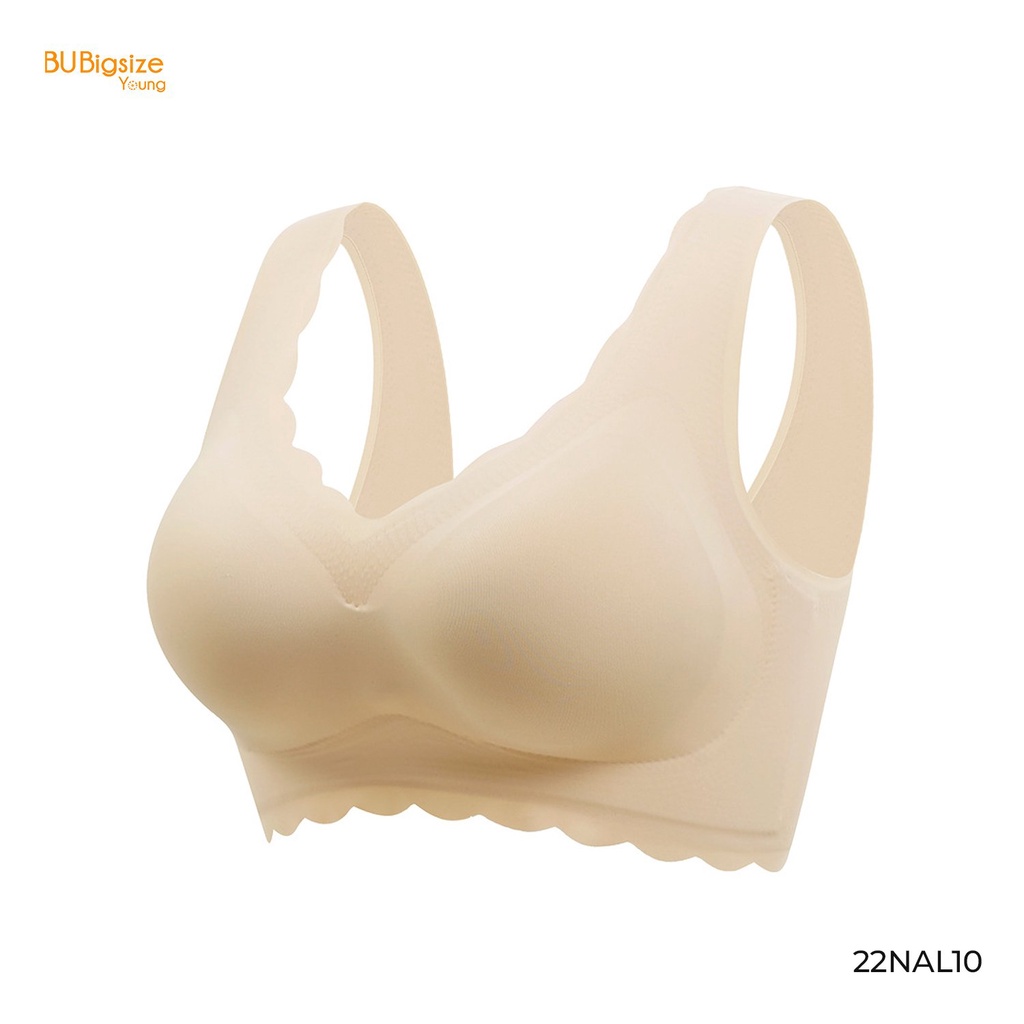 Áo lót viền lượn toàn bộ BIGSIZE (55kg đến 95kg) - 22NAL10 - [BU Bigsize Young]