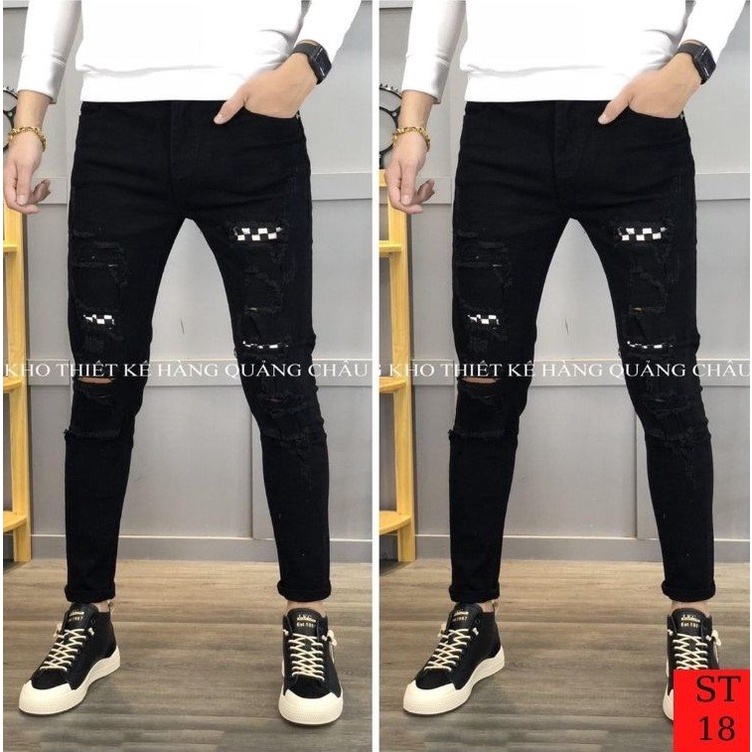 Quần Jean Nam chất bò cá tính ST Jean Shop ms 18