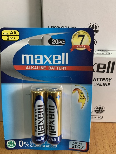 Pin 2A 3A Maxell Alkaline. Pin Tiểu Pin Đũa Chính Hãng