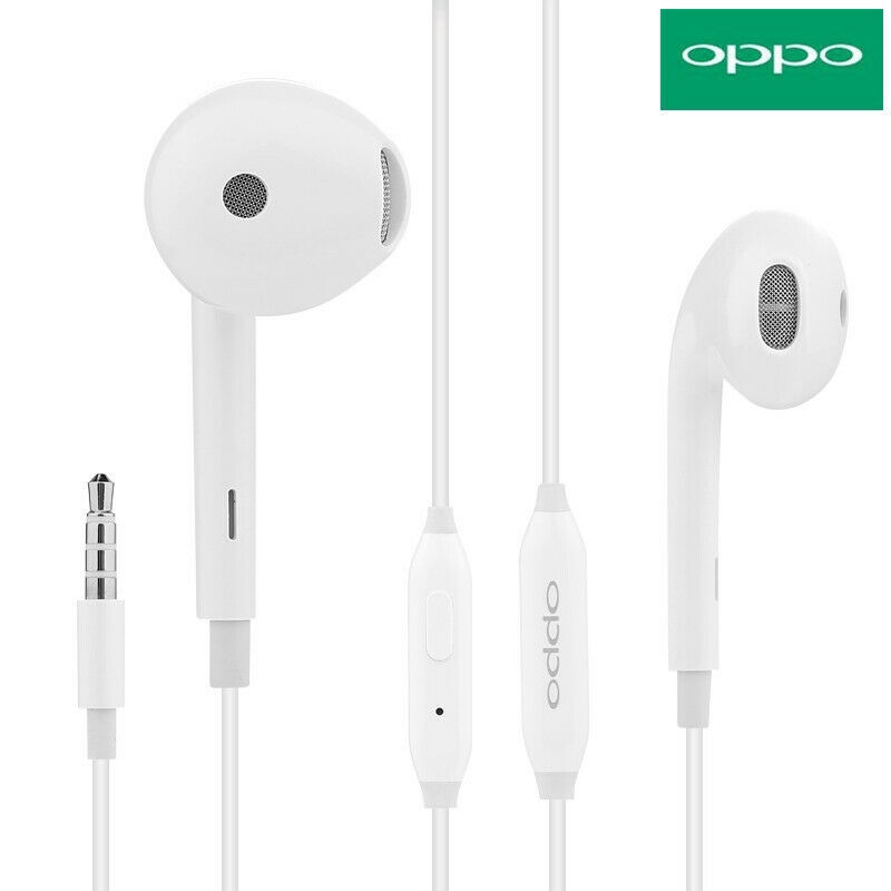 Tai Nghe Nhét Trong Có Dây 100% Jack 3.5mm Tích Hợp Micro Tiện Dụng Cho Điện Thoại Oppo Mh135