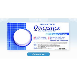 Que thử thai QuickStick nhanh chóng
