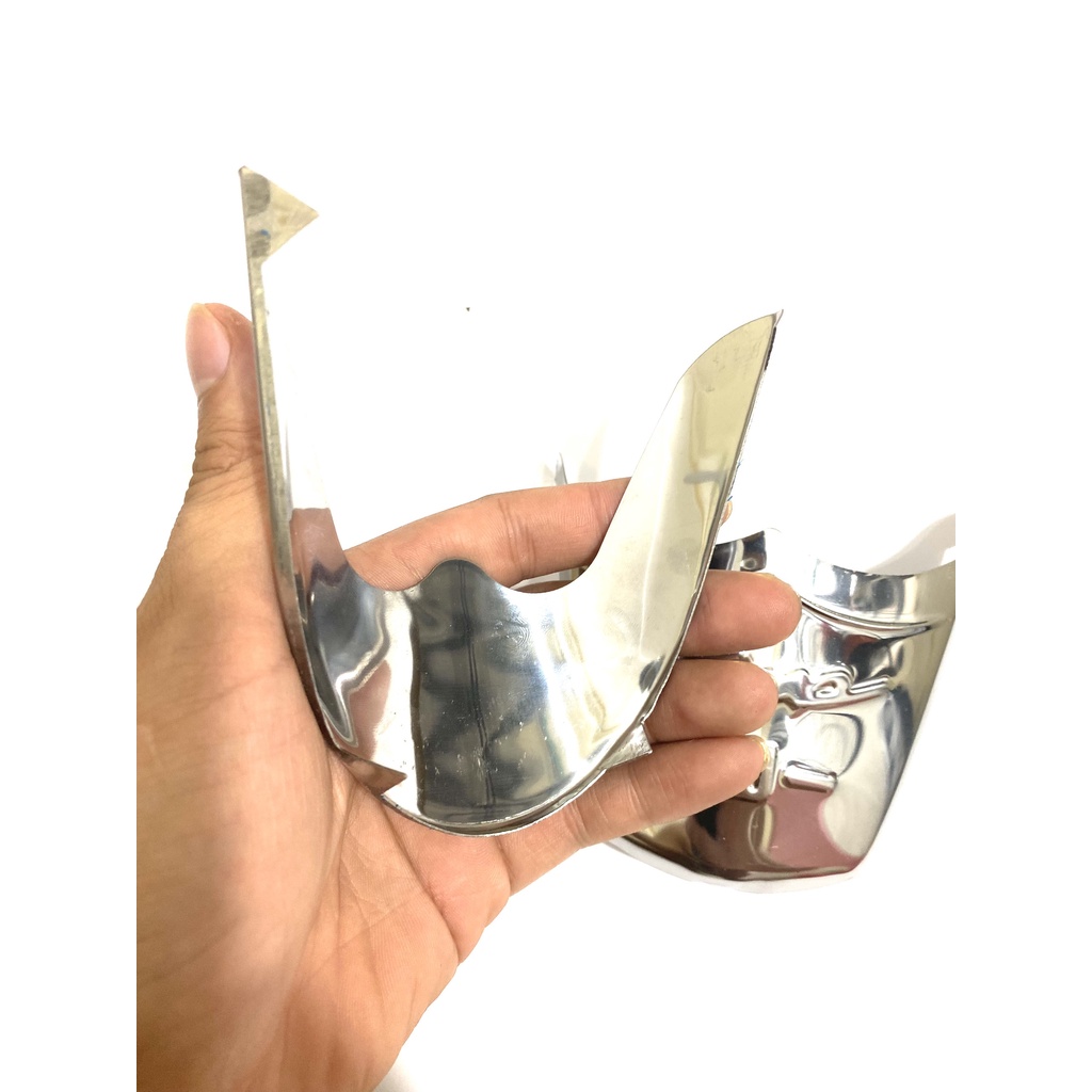 Ốp mũi dè mỏ dè trước sau Inox Dùng Cho Wave50cc-100cc-110