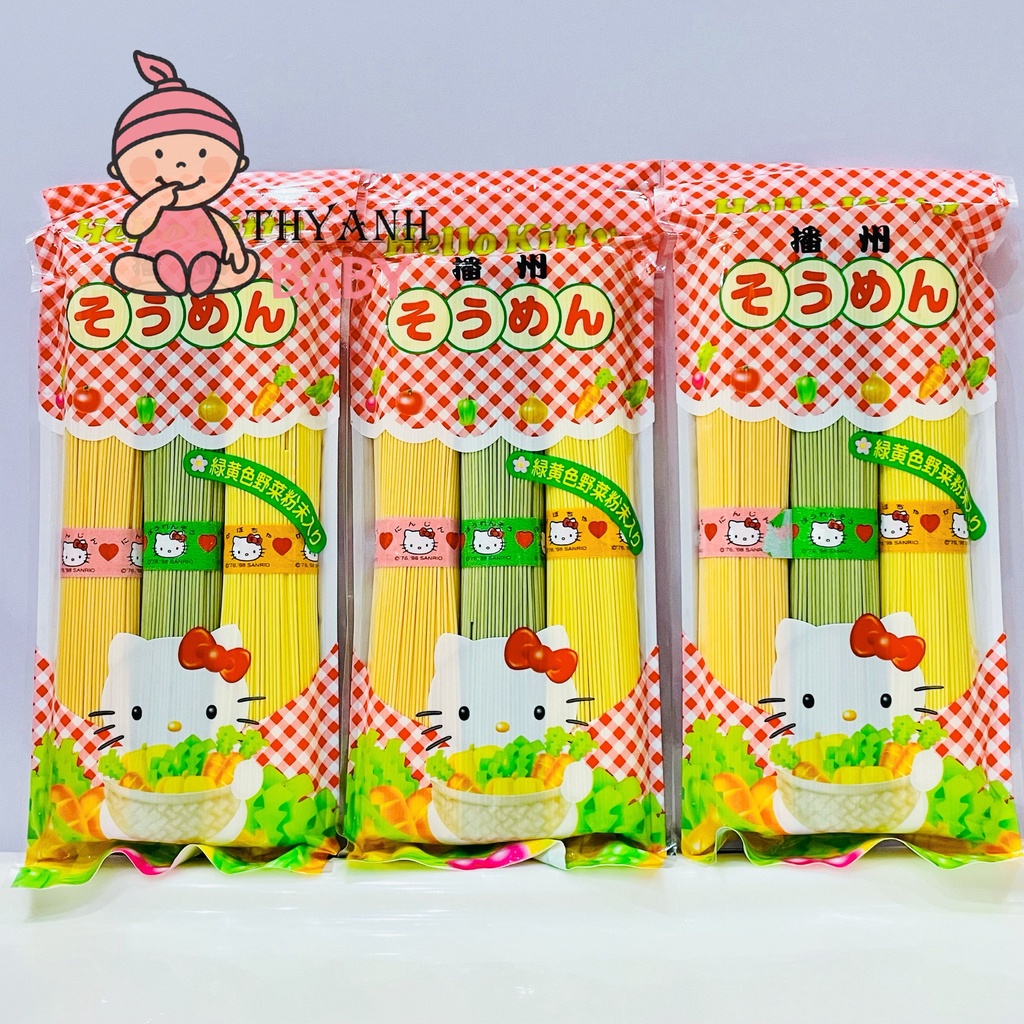 Mì Somen Rau Củ Hello Kitty 300g Nhật( HSD 4/2023)