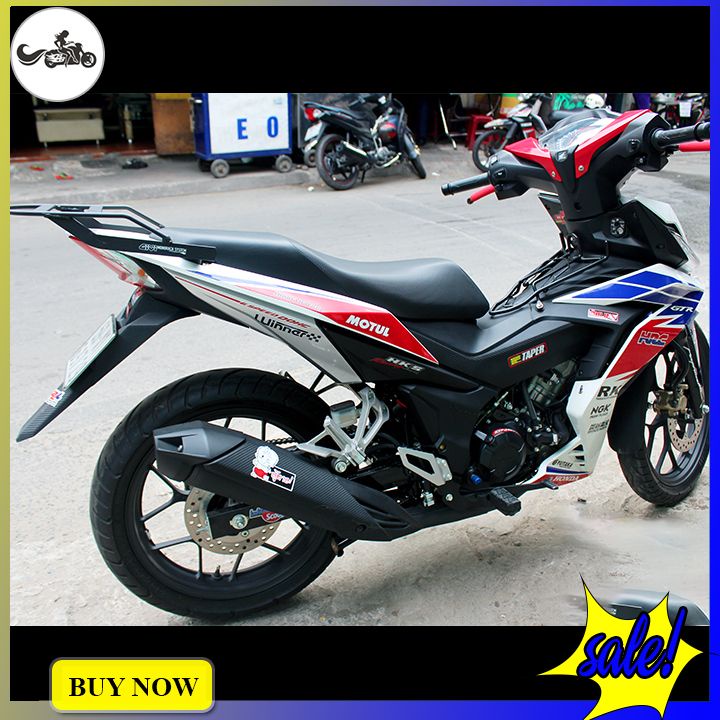 Baga sau GIVI cho xe Winner X hàng chính hãng chuyên dùng gắn như zin không cần chế